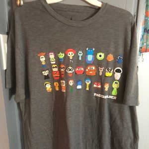 Disneyland Pixar fest annual pass holder shirt